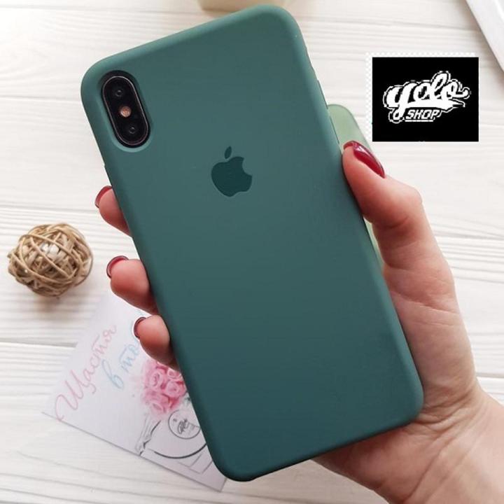 Apple iPhone XS Max Liquid Silicone Slim Premium Quality Back Case - Mobile Back Cover
