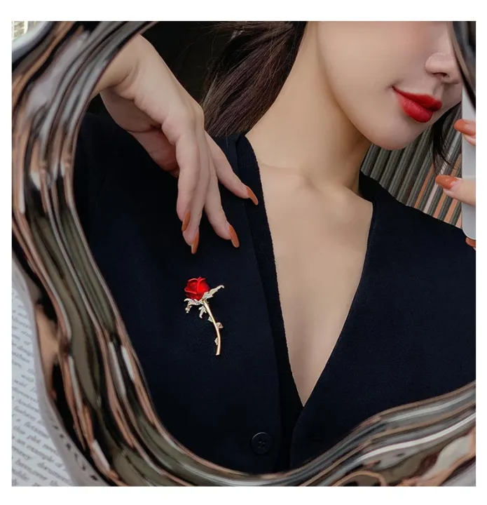 Rose%20brooch%20in%20Halloween%20crown%20Women's%20brooches%20party%20pins%20Badge%20for%20girls%20Light%20proof%20-%20Image%207
