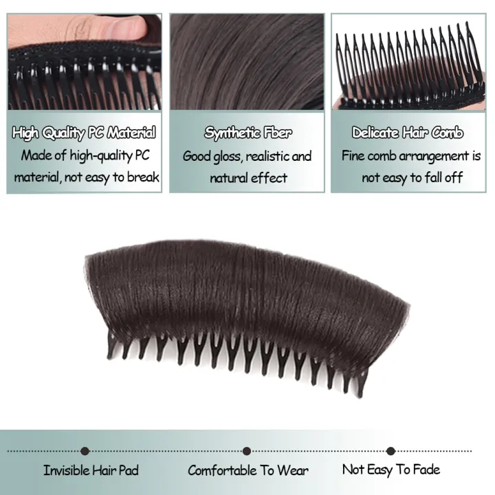 WELAI%20Synthetic%20Hair%20Invisible%20Bangs%20Pad%20High%20Straight%20Hair%20Up%20Comb%20False%20Hair%20Accessories%20Natural%20Hair%20Extension%20For%20Women%20Wig%20-%20Image%203