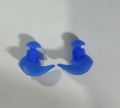 Soft And Comfortable Ear Plugs for Sleeping Silicone Noise Reduction Blue Earplug (1 pair). 