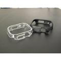 For Apple Watch Bumper Case 41mm/44mm/45mm/49mm Black and Clear Bumper Case -No Screen Protector Plastic Bumper Case For Apple Watch.