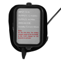 4X Waterproof DIY 6X 18650 Battery Case Box Cover with 12V DC and USB Power Supply for Bike LED Light Cell Phone Router.