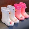 Lightweight Rubber Non-Slip Rain Boots Kids High Quality Waterproof Rain Shoes Baby Boys Girls Water Shoes Children Rainboots.