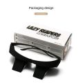 YURERSH Funny Lazy Man Glasses Men Women Children Lying Down TV View HD Comfortable Reading Glass Lenses Refractive Glasses Y21. 