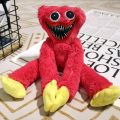 40cm Huggy Wuggy Stuffed Plush Toy Horror Doll Scary Soft Peluche Toys For Children Boys Birthday Gift. 