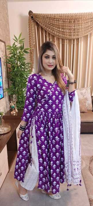 New Comfortable Readymade Naira Cut Jama Orna Payjama Set for Stylish Women and Girls 3 Pcs A Fusion of Comfort and Elegance