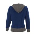 Ladies Sweater with Hoodie style jacket with jeeper style. 