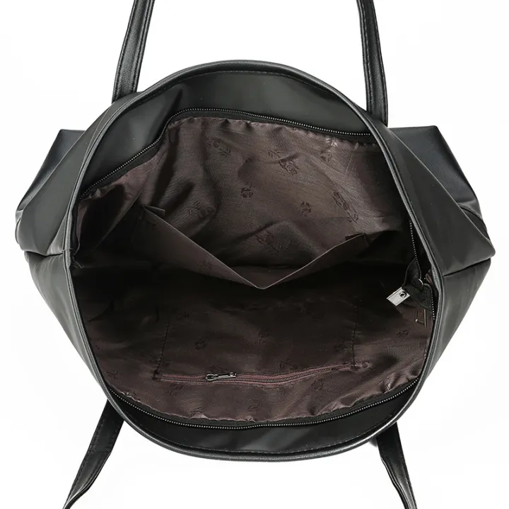Cross-border%20new%20women's%20tote%20bag%202021%20Korean%20version%20large-capacity%20shoulder%20bag,%20Oxford%20cloth%20spliced%20soft%20leather%20handbag%20-%20Image%204