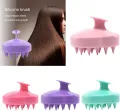 High-quality Silicone Shampoo Brush / Hair Scalp Massage Brush Silicone Hair Care Hair brushes combs. 
