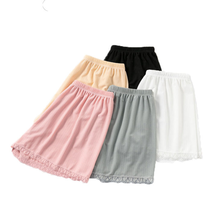 Loose%20ice%20silk%20safety%20pants%20women's%20large%20size%20anti-walking%20light%20can%20be%20worn%20on%20the%20outside%20thin%20leggings%20shorts%20lace%20high%20waist%20protection%20-%20Image%205