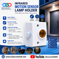 New Motion Sensor Holder E27 - 220 Volt 30 Watt Max. 