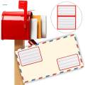 to from Return Address Mailing Labels, Mailing Labels Stickers Universal Blank Mail Shipping Label for School Office 50 Sheets. 