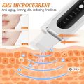 Ultrasonic Skin Scrubber Facial Cleaner Peeling Cavitation Machine EMS Microcurrent for Face Lifting Massager Blackhead Remover. 