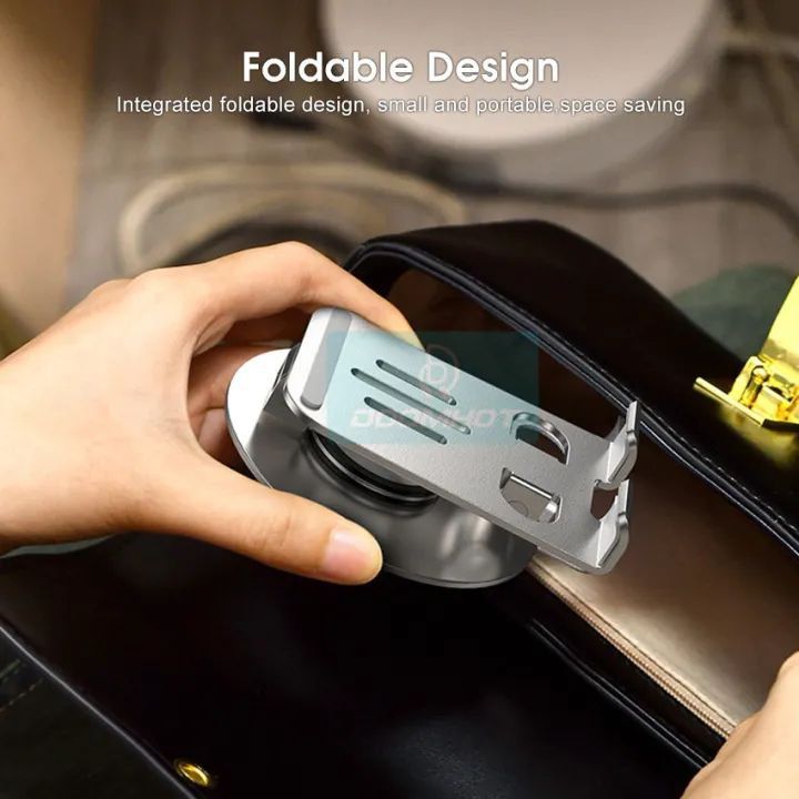Aluminium%20Alloy%20360%C2%B0%20Rotating%20Folding%20Adjustable%20Phone%20Stand%20-%20Metal%20Holder%20for%20iPad,%20Tablet,%20Mobile%20-%20Image%202