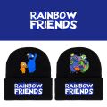Roblox Rainbow Friends Knitted Hat Winter Warm Cap Cute Game Blue Monster Kawaii Anime Action Figure Toy Christmas Birthday Gift. 