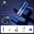 MAYTTO 20000Pa Car Vacuum Cleaner Handheld Air Blower Wireless Mini Vacuum Cleaner Portable 5-in-1 Car Home Handheld Vacuum Cleaner Air Cleaner Vacuum for Car Office Home Computer Keyboard. 
