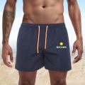 Pocket Quick Dry Swimming Shorts For Men Swimwear Man Swimsuit Swim Trunks Summer Bathing Beach Wear Surf Boxer Brie 4XL. 