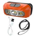 AREM 1 Set Long Lasting LED Headlamp for Hiking USB Charging Powerful Night Fishing LED Headlight Ultra-Bright.