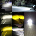 Motorcycle Or Car Mini Drivig Fog Light 1 Pcs 2 Colour White And Yellow. 