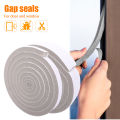 1/10 Pcs 2M wide Self-adhesive Soundproofing Sealing Strip Sound Proof Door Seal Acoustic Foam Windproof Strip - Sustainable Option. 