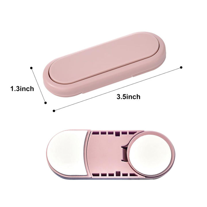 Kids%20Multifunctional%20Safety%20Locks%20Baby%20Anti-pinch%20Hand%20Cabinet%20Lock%20Double%20Lock%20Invisible%20Button%20Cabinet%20Door%20Lock%20Baby%20Protective%20Refrigerator%20Drawer%20-%20Image%209
