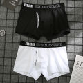 Boxer Men's Underwear Men's Cotton Underpants Men's Pure Men's Underwear Shorts Underwear Boxer Shorts Cotton Solid Color. 