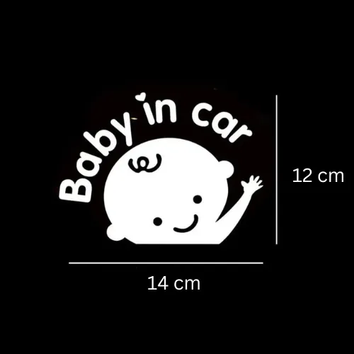 Car%20Styling%20"Baby%20In%20Car"%20Waving%20Baby%20On%20Board%20Tata%20Sign%20Cute%20Car%20Decal%20Of%20Vinyl/Pvc%20Sticker%20-%20Image%206