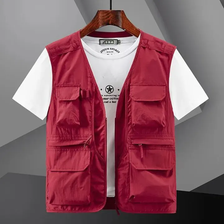 Outdoor%20Vest%20Men's%20Multi-Pocket%20Loose%20Workwear%20Sleeveless%20Jacket%20Men%20Climbing%20Hiking%20Fishing%20Cargo%20Tool%20Waistcoat%20Oversize%206XL%20-%20Image%207