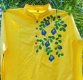 Panjabi for men new collection 2025 stylist hand painted AC cotton panjabi for Spring panjabi design for man 2023 pure AC cotton panjabi for gift. 