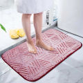 40*60cm Luminous Entrance Door Mat Soft Fleece Floor Carpet Glowing in the Dark Anti-Slip Bath Mat Bathroom Rug Kitchen Doormat.
