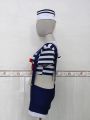 Halloween Carnival Party Navy Sailor Costume Stage Performance Sea Soldier Cosplay Dress.