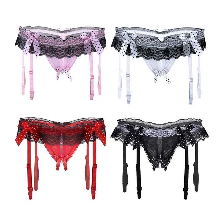 iefiel%20Women's%20sissy%20panties%20underwear%20crossdressing%20sissy%20lingerie%20Crotchless%20panties%20with%20Pearl%20sexy%20Open%20Crotch%20Briefs%20Garter%20-%20Image%205
