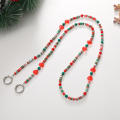 Christmas Series Lanyard Beaded Crossbody Chain Hanging Accessories.