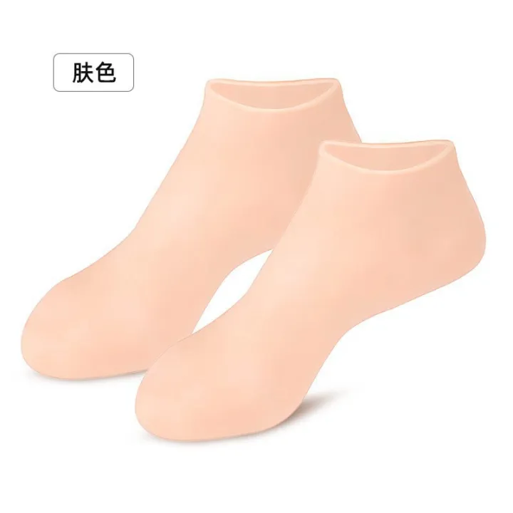1%20pair%20socks%20Silicone%20Moisturizing%20Feet%20Care%20Socks%20Anti%20Feet%20Skin%20Dryness%20Cracking%20Exfoliating%20socks%20-%20Image%204