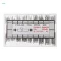 10xStainless Steel Watch Band Spring Bars Strap Link Pins for Watchmaker 144Pcs.