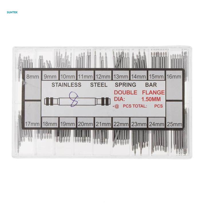 10xStainless%20Steel%20Watch%20Band%20Spring%20Bars%20Strap%20Link%20Pins%20for%20Watchmaker%20144Pcs%20-%20Image%208