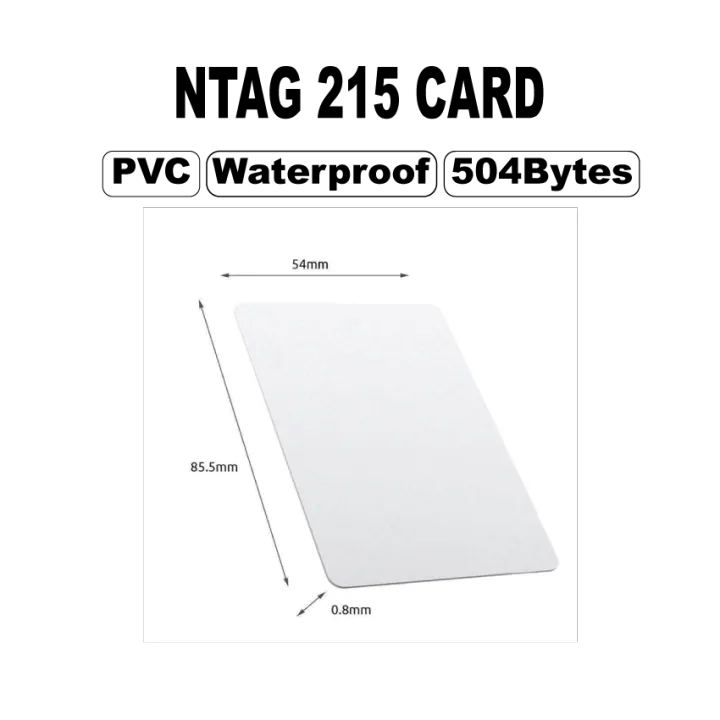 1Pcs%20NFC%20Cards%20White%20Blank%20NTAG215%20PVC%20Tags%20504%20Bytes%20-%20Image%203