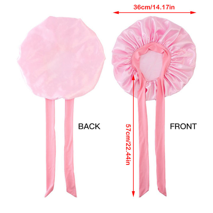 Women's%20Satin%20Solid%20Wide-brimmed%20Sleeping%20Hat%20Night%20Sleep%20Cap%20Hair%20Care%20Bonnet%20Nightcap%20For%20Women%20Men%20Unisex%20Cap%20bonnet%20de%20nuit%20-%20Image%205