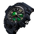 SKMEI Sport Digital Chronograph Dual Display Alarm 50M Waterproof EL Light Watch For Men 1155B.