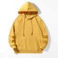 KKSKY Oversize Hoodie Sweatshirts Men Cotton Basic Pullover Streetwear Hop Solid Hoodies Men Clothing Black We Pull Homme.