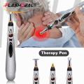 Acupressure Pen  Acupuncture Massage Pen  Therapy Pen  Electric Meridian Laser Acupuncture Therapy Massager Pain Relief Tool  Acupressure Massage Pen Helps Relax Soreness Aches & Pain - Body Massager. 