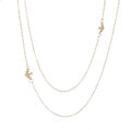 【Daily Necessities For Anyone Store】Choker Women Necklace Layered Chain Necklaces Animal Clavicle Jewelry Lovers Gold Trendy Peace Dove Zinc Alloy. 