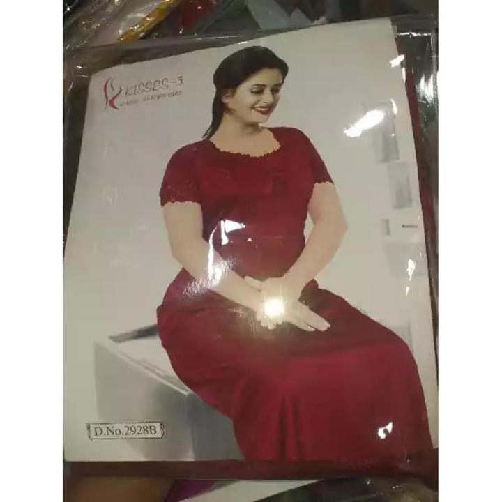 1 Part Comfortable Long Night Dress for Woman