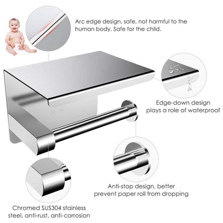 toilet paper holder-1 x napkin holder-