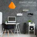 FORIDE 12 Pack Floating Shoe Shelves,White Acrylic Wall Mounted Shoe Display Shelves,for Display Collectible Shoe&Sneaker. 