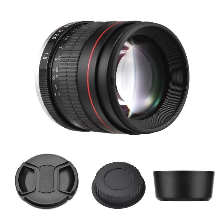 85mm%20Fixed%20Focus%20Camera%20Lens%20F1.8%20Large%20Aperture%20Manual%20Focus%20with%20EF%20Mount%207%20Groups%2010%20Elements%20-%20Image%204