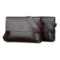 Yueskangaroo Leather Messenger Bag Man Handbag Chest Crossbody Bag For Men Business Small Shoulder Bag Summer Male Bag.