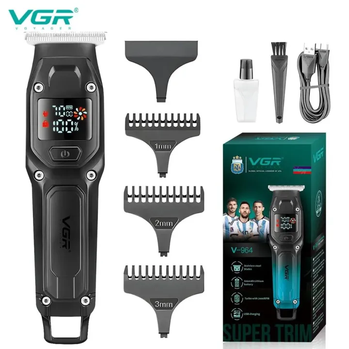 VGR%20V-964%20Hair%20Clipper%20and%20Beard%20Trimmer%20for%20Men%20%E2%80%93%20Rechargeable,%20Type-C,%20LED%20Display,%20100%20Min%20Runtime%20-%20Image%202
