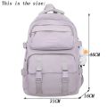 New Lady Kawaii Waterproof Backpack Casual Laptop Women Book Bag Trendy Female College Backpack Girl Travel Harajuku School Bag. 