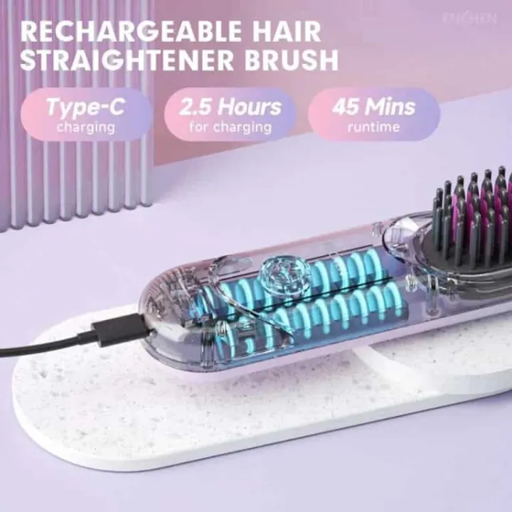 Xiaomi%20Enchen%20H100%20Cordless%20Portable%20Hair%20Straightener%20Brush%20-%20Image%204